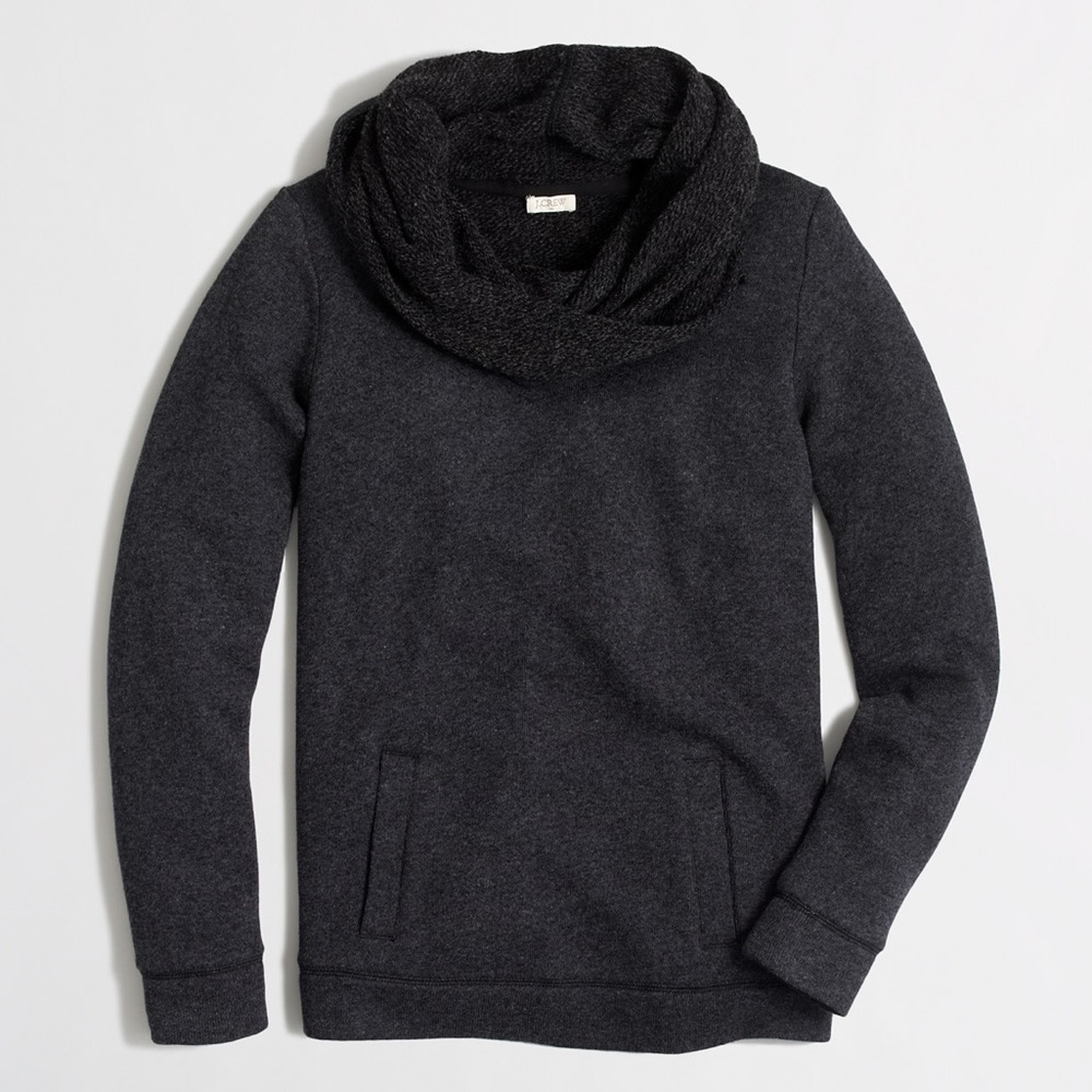 J crew funnel neck sweatshirt ⚡️